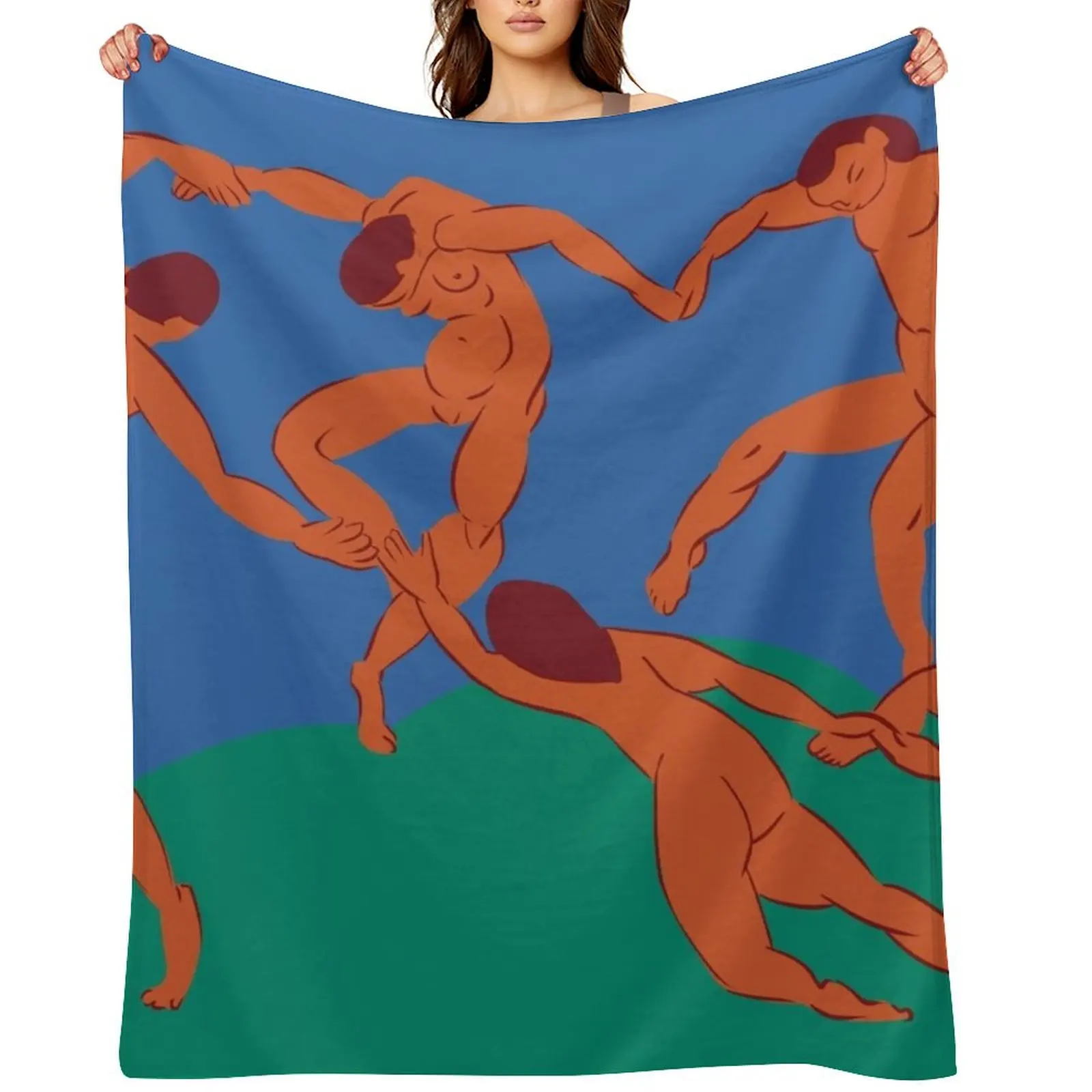 

Matisse - The Dance Throw Blanket Plush anime Thermals For Travel Hairys Blankets