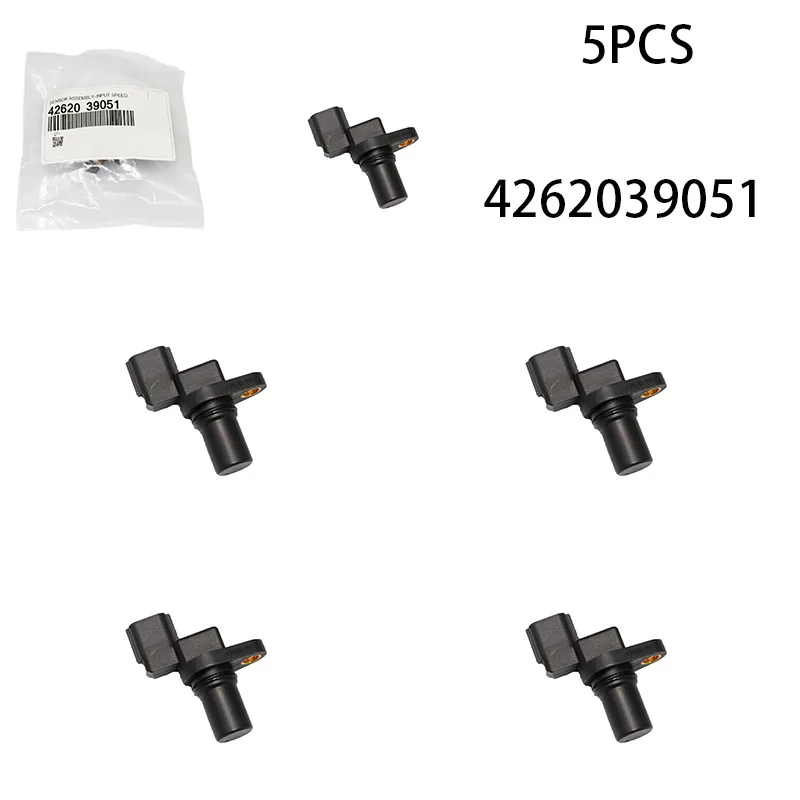 

5Pcs New Transmission Input Vehicle Speed Sensor 917607 42620-39051 4262039051 Auto Transmission
