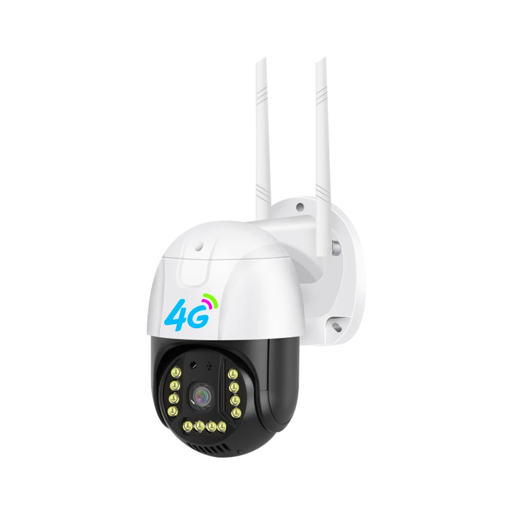 

Full Color V380 Pro Outdoor PTZ Camera 4G Sim Card LTE Wireless Security 4G Surveillance CCTV PTZ IP Camera