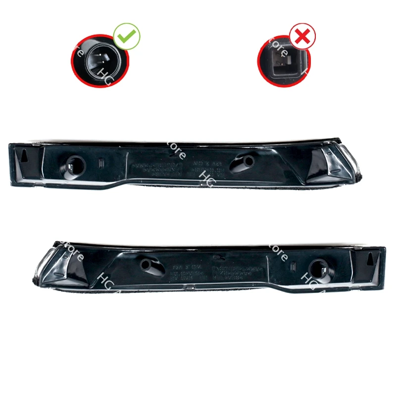 87614B9000 87624B9000 For Hyundai i10 2014-2019 / Kia Picanto 2015-2017 Car Rearview Mirror LED Turn Signal Light Accessories