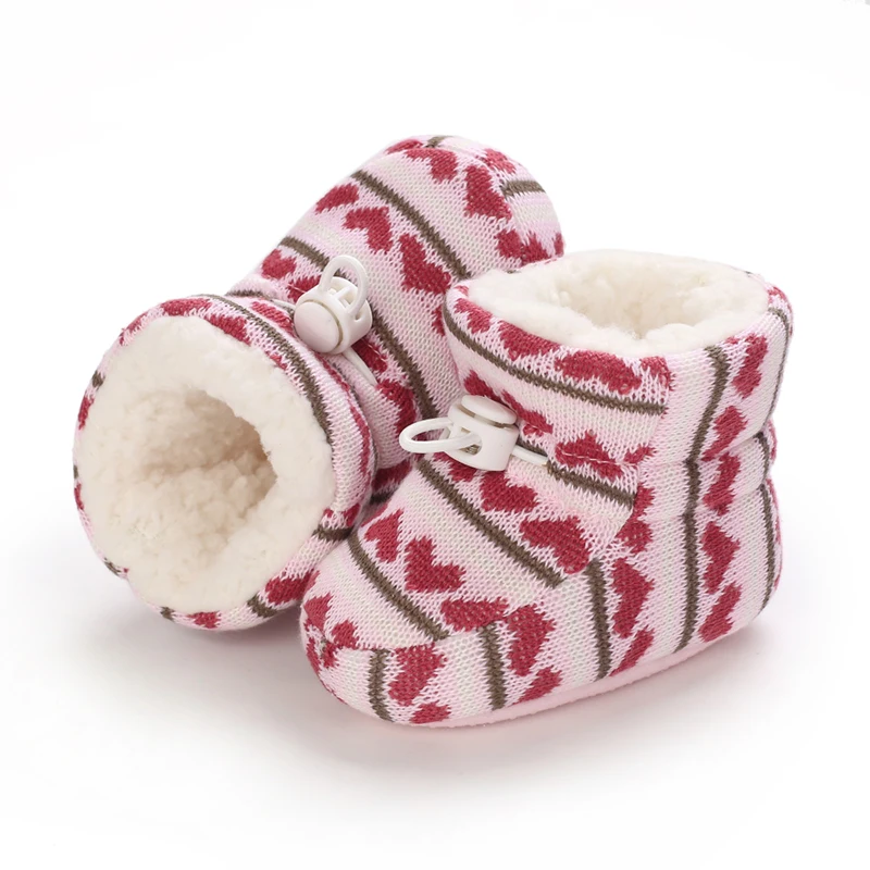 Winter Neugeborenen Baby Baumwolle Booties Nicht-Slip Sohle Kleinkind Jungen Mädchen Erste Wanderer Infant Warme Schnee Stiefel 0-18Months ﻿ – Detail 13