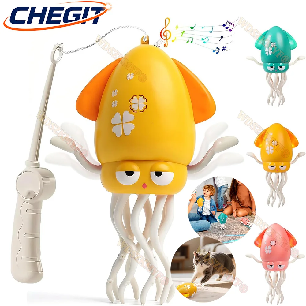 

Dancing Octopus Kid Electronic Pet Toys Cartoon Interactive Development Moving Education Toddler Toy for Children Birthday Gift