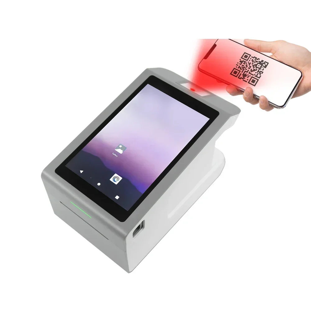 Kiosk Touchscreen Monitor Android 10 Barcode Scanner and Printer for Delivery Collector ER300