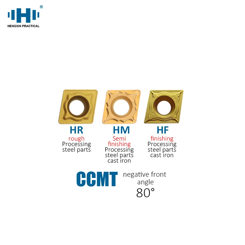 

Твердосплавные пластины HENGXIN CCMT060202 CCMT060208 CCMT09T304 CCMT120404 HR HM HF CCMT из нержавеющей стали железный токарный станок с ЧПУ Инструменты