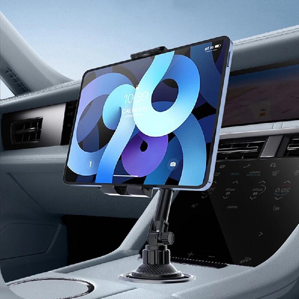 

Универсальная автомобильная подставка для планшета, держатель для телефона 360° ° Регулируемое крепление для сотового телефона Поддержка смартфона IPad 11-дюймовые аксессуары для интерьера