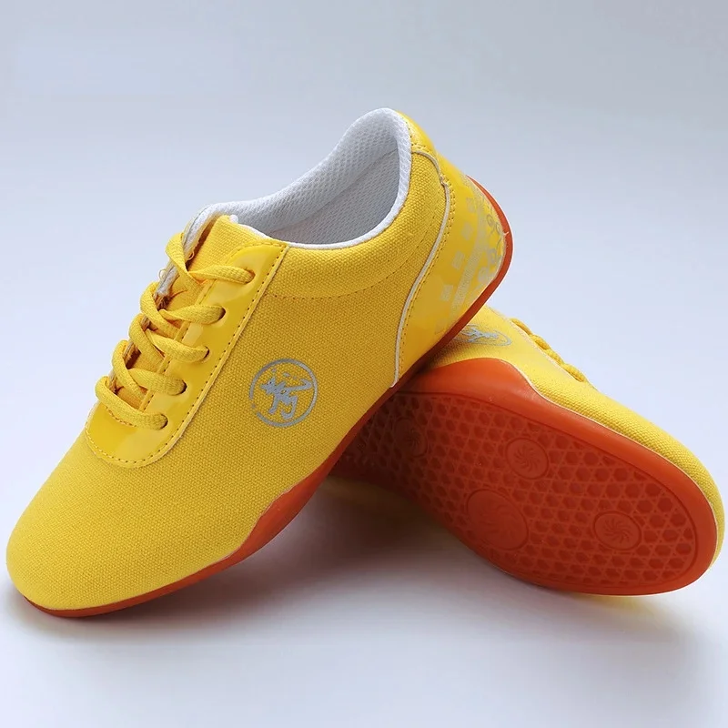 Canvas martial arts shoes, Tai Chi, Karate, Taekwondo training sports shoes, couple's comfortable sports shoes, sizes 27-46