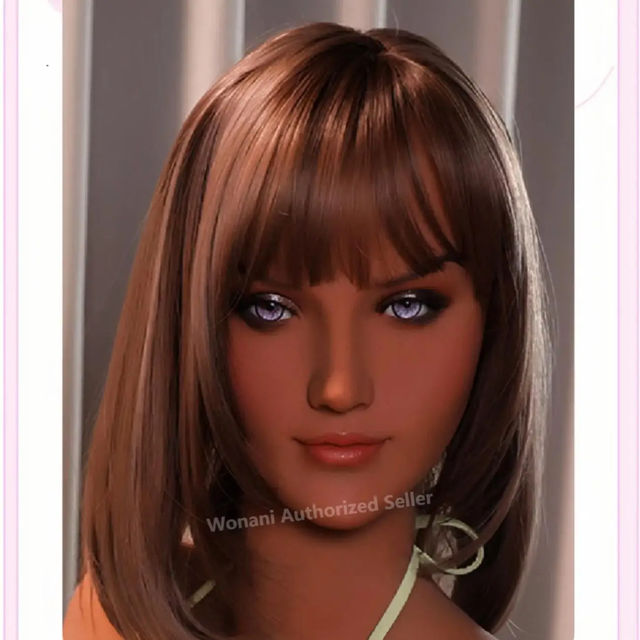 

【Wonanii】Food Grade TPE Big Head W21/33/50, M16 Screw Interface Open Mouth With Wig Pupils Oral Cavity Makeup Washable