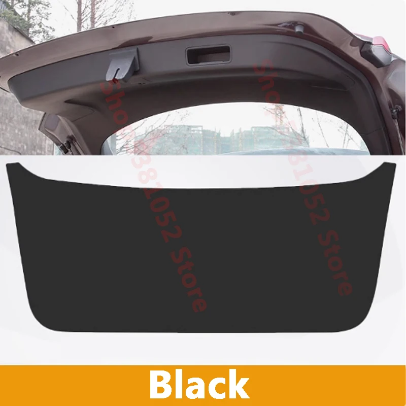 

For MG ONE 2022 2023 2024 Car Rear Trunk Tailgate Protection Pad Trunk PU Leather Decorative Pad Accessories Cover