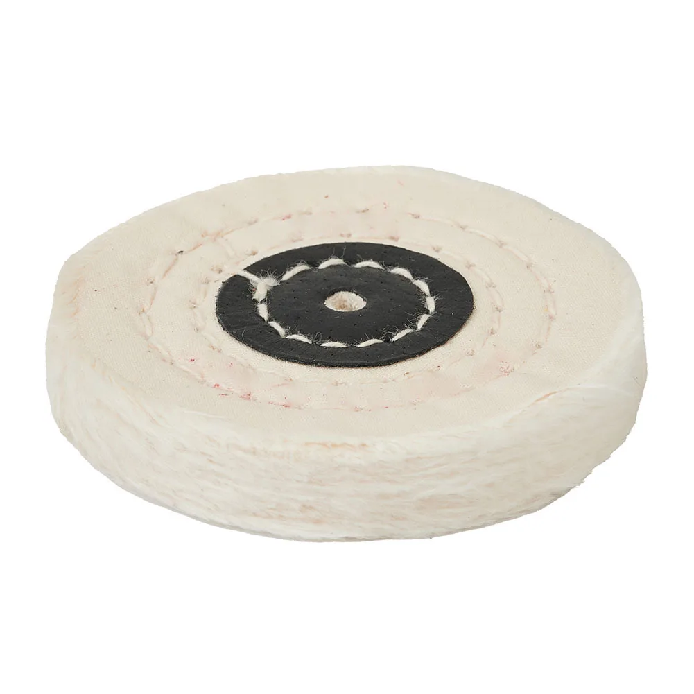 2- 8Inch Cloth Buffing Polishing Wheel Arbor Buffer Polish Grinder Pad Buffing Buffer Polishers Grinder Pad Workshop Equipment