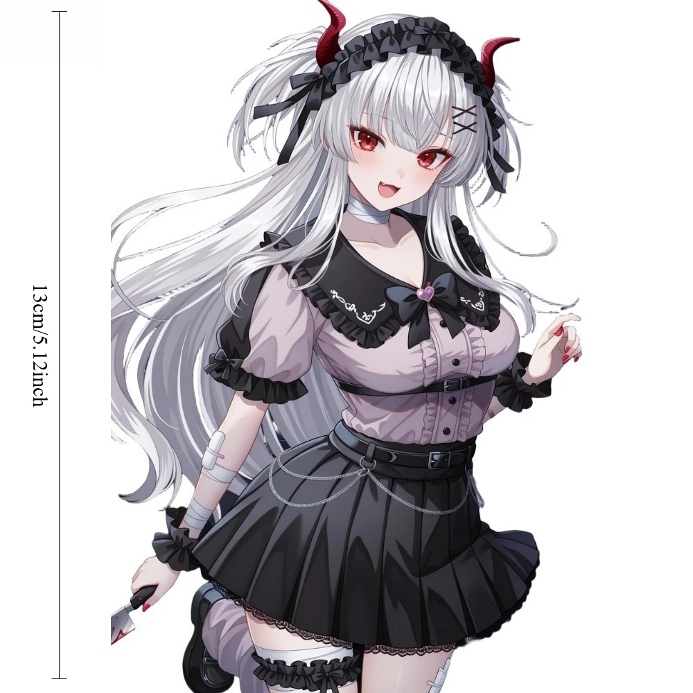 Kanome Naota Anime Character Vinyl Decal Waterproof Sunproof Sticker for Car Motorcycle Electric Scooter Exterior Decor