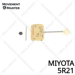Japanese Brand New Original Movement 5R21 Two Hand Quartz Movement Watch Movement Parts
