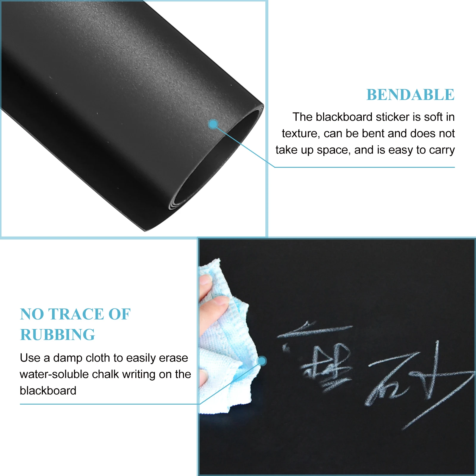 

1Pcs Magnetic Blackboard A3 Writable Message Board Refrigerator Magnet Strong Magnetism Practical Note Reminder