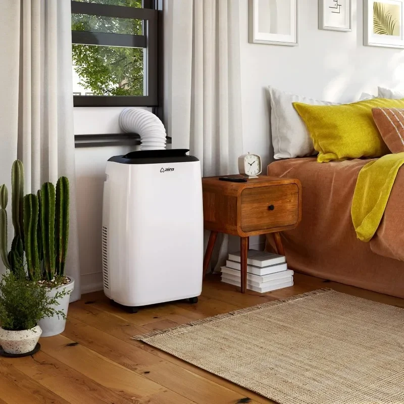 AIRO Unit AC portabel, nyaman 8000 BTU untuk kamar 350 SqFt, lantai berdiri Unit AC dengan Remote kontrol