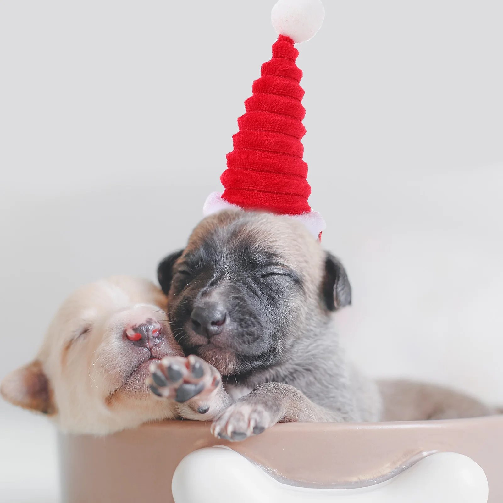 

4Pcs Pet Hat Scarf Set Cotton Christmas Small Animal Supplies Hamster Lizard Hedgehog Rabbit Xmas Accessories Decorative Photo