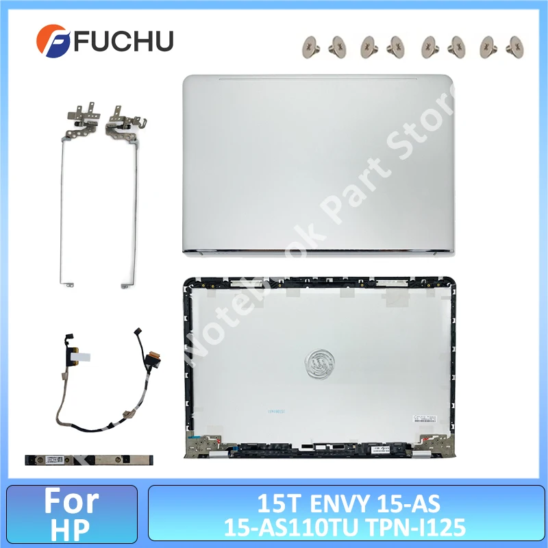 

New Replacement Laptop Accessories For HP ENVY 15-AS 15T TPN-I125 Top Case LCD Back Cover Screen Hinges Screen Cable Camera