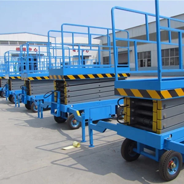 Solar Panels Installation Elevator Work Lifting Platforms  Table Ladder Mobile Scissor Lift
