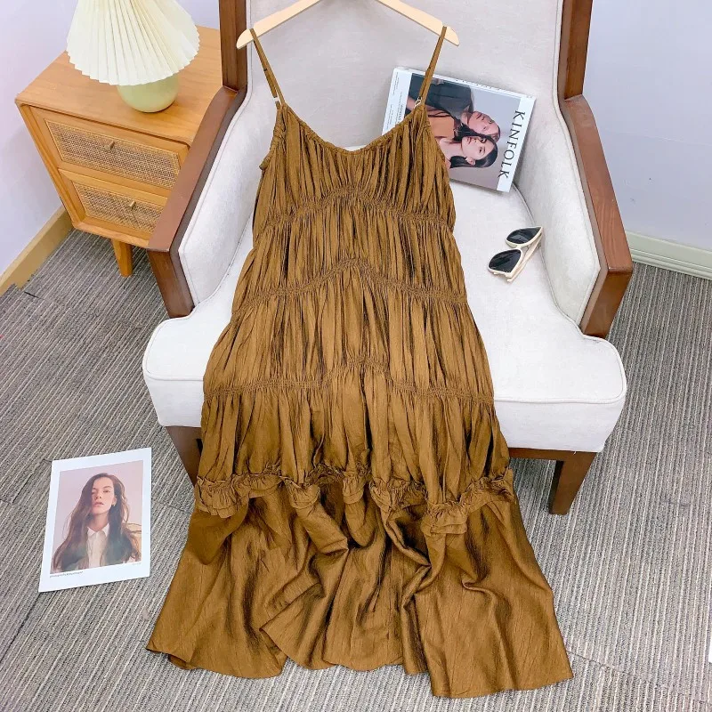 

Элегантное ацетатное платье макси с открытыми плечами, А-силуэт, для весны, лета и осени, повседневное, в пол