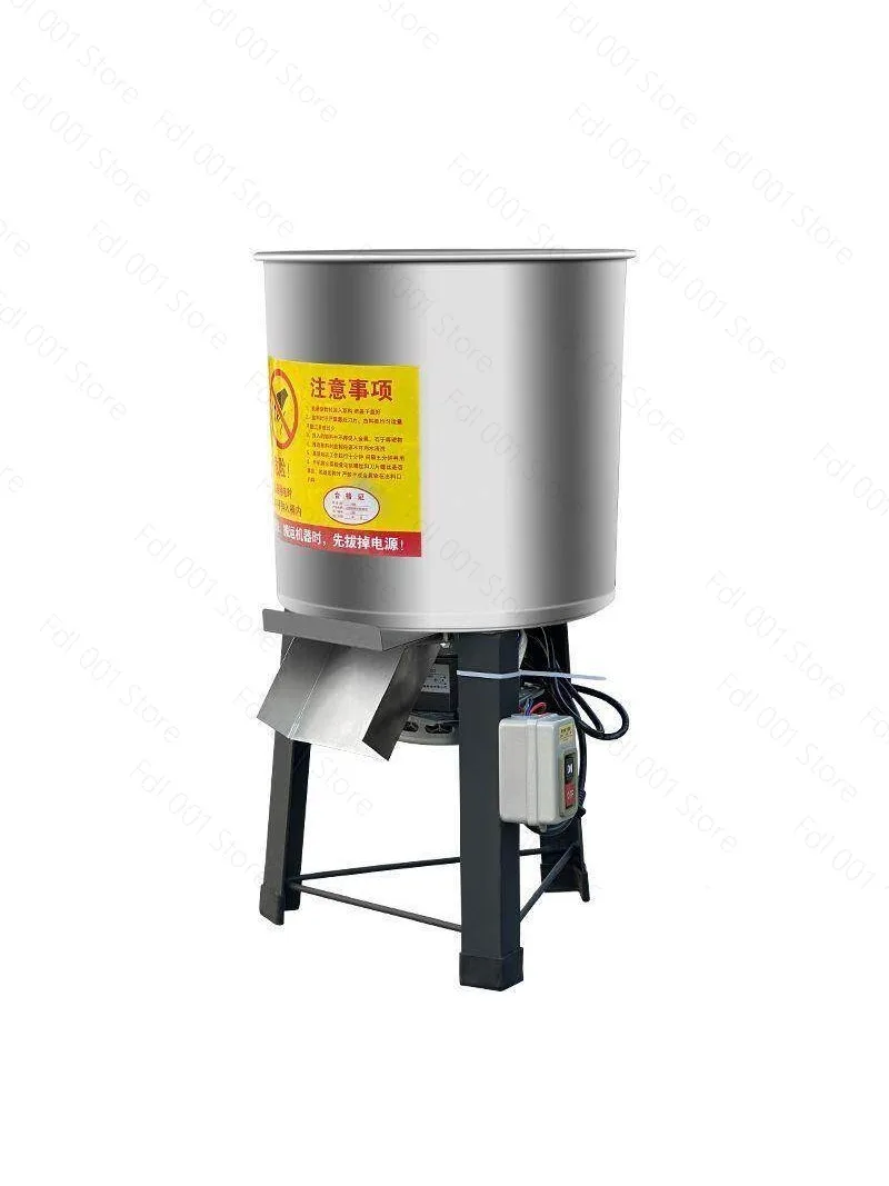 Stainless steel household guillotine barrel electric vegetable crusher breeding chicken, duck and goose grass crusher new