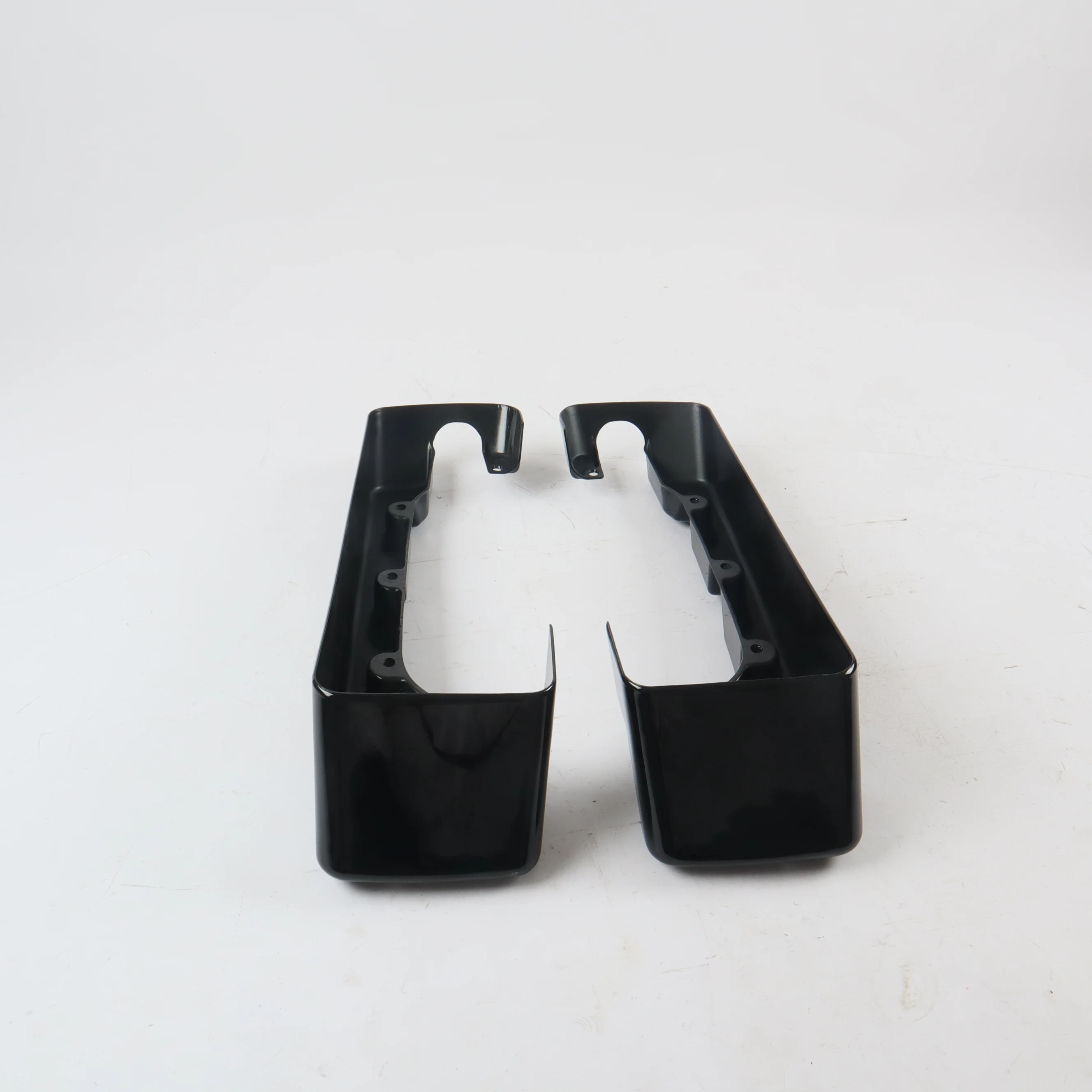 

Black No Cut Out CVO Style for Harley Touring Models 1994-2003 Hard Saddlebag Extensions