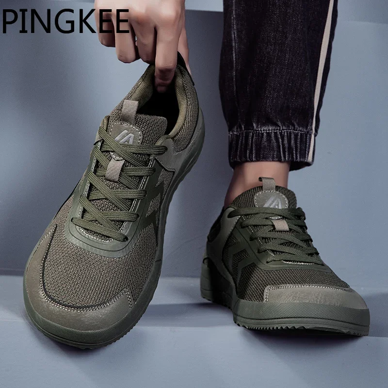 VENOCON PINGKEE Minimalist Wide ToeBox Feet Barefoot Athletic Winter Casual Shoes Sneakers Footwear Man Men Women Nose Boots