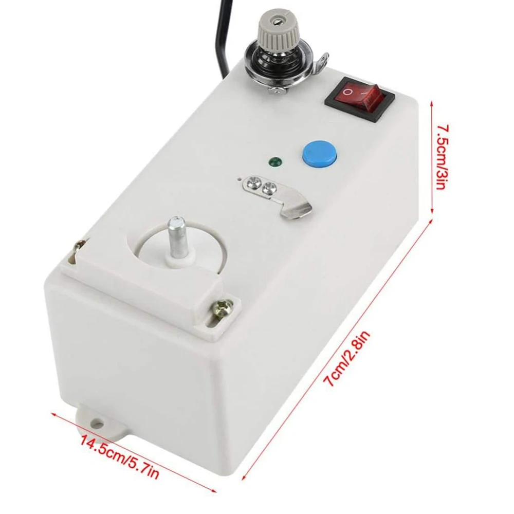 New Portable Automatic Smart Sewing Electronic Thread Winder Bobbin Thread Winding Machine US PLUG