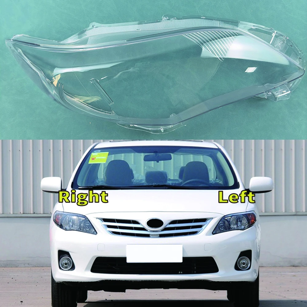 

Прозрачная крышка для объектива Toyota Corolla 2010 2011 2012 2013, замена оригинального абажура из плексигласа