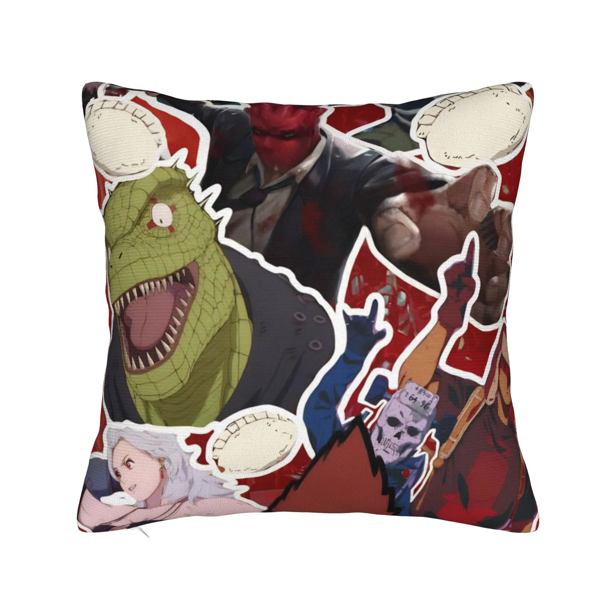 Decorative Pillow Covers Dorohedoro Anime Accessories Home  Throw Pillow Case Cover Square Multi-Size