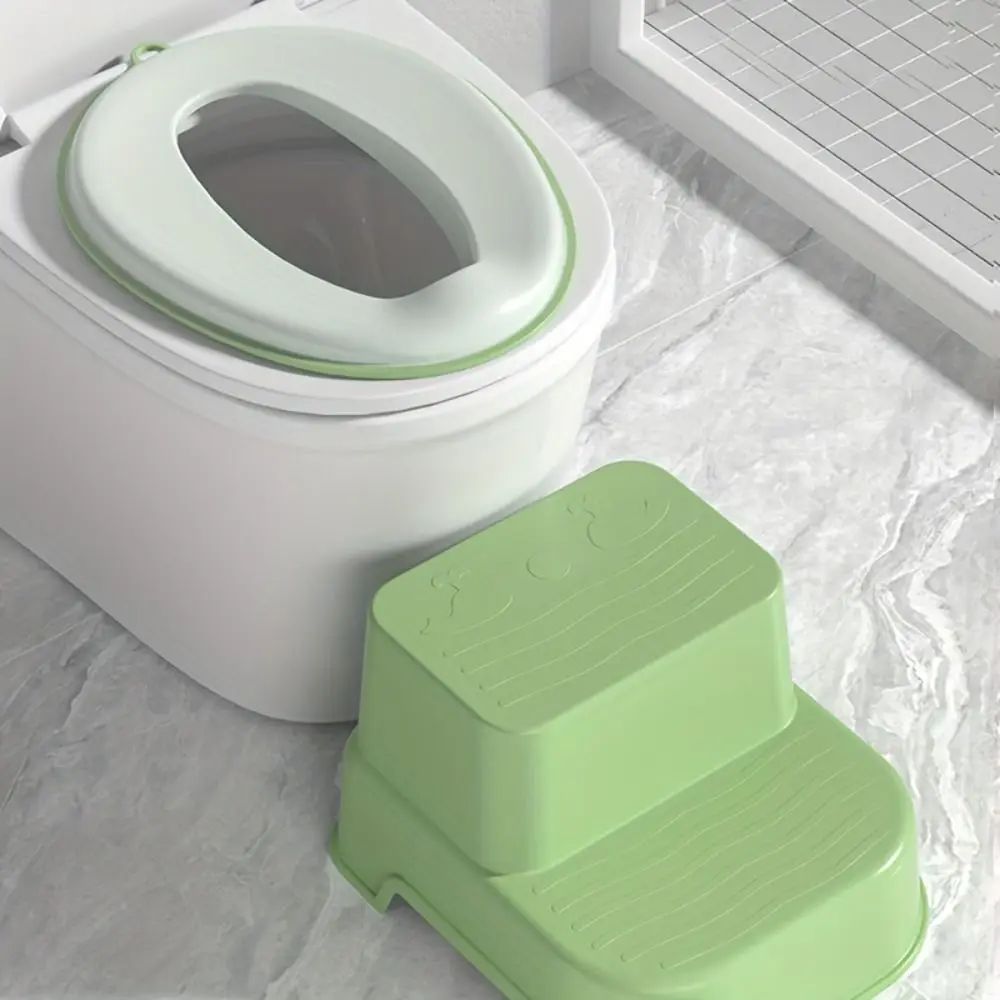 Splash Proof Children's Toilet Seat Non-Slip Portable Design Baby Toilet Training Seat Easy To Wash with Seat Mat