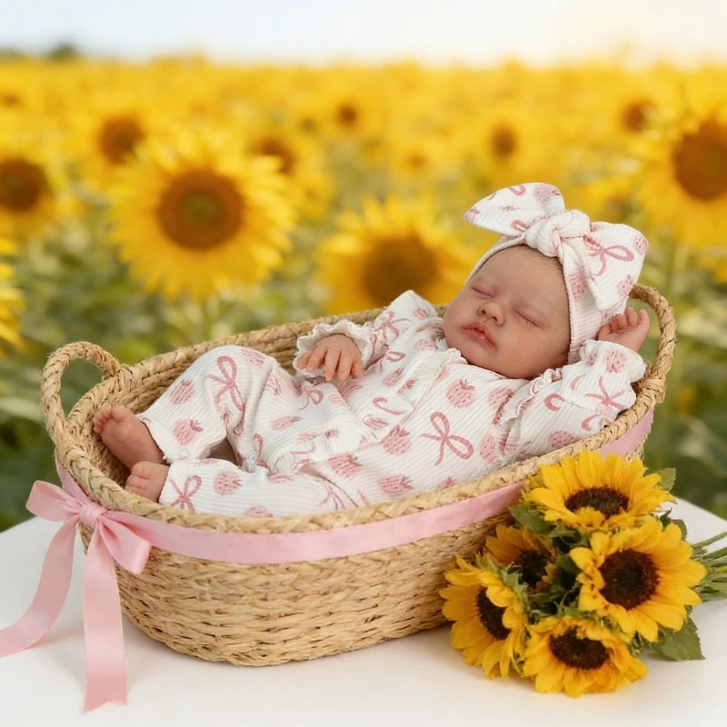 

Кукла-младенец «Спящая Примула» 48 см (19 дюймов) с покраской Genesis