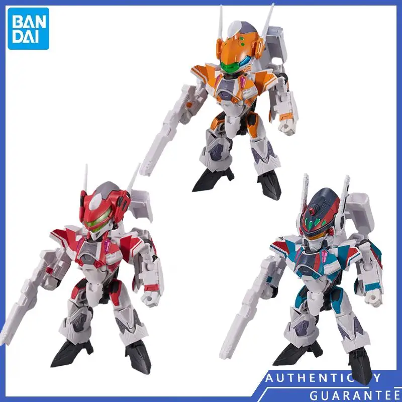 [In stock] Bandai TINY SESSION The Super Dimension Fortress Macross VF-31C VF-31E VF-31S Anime Puzzle Model Toys Gifts Kids