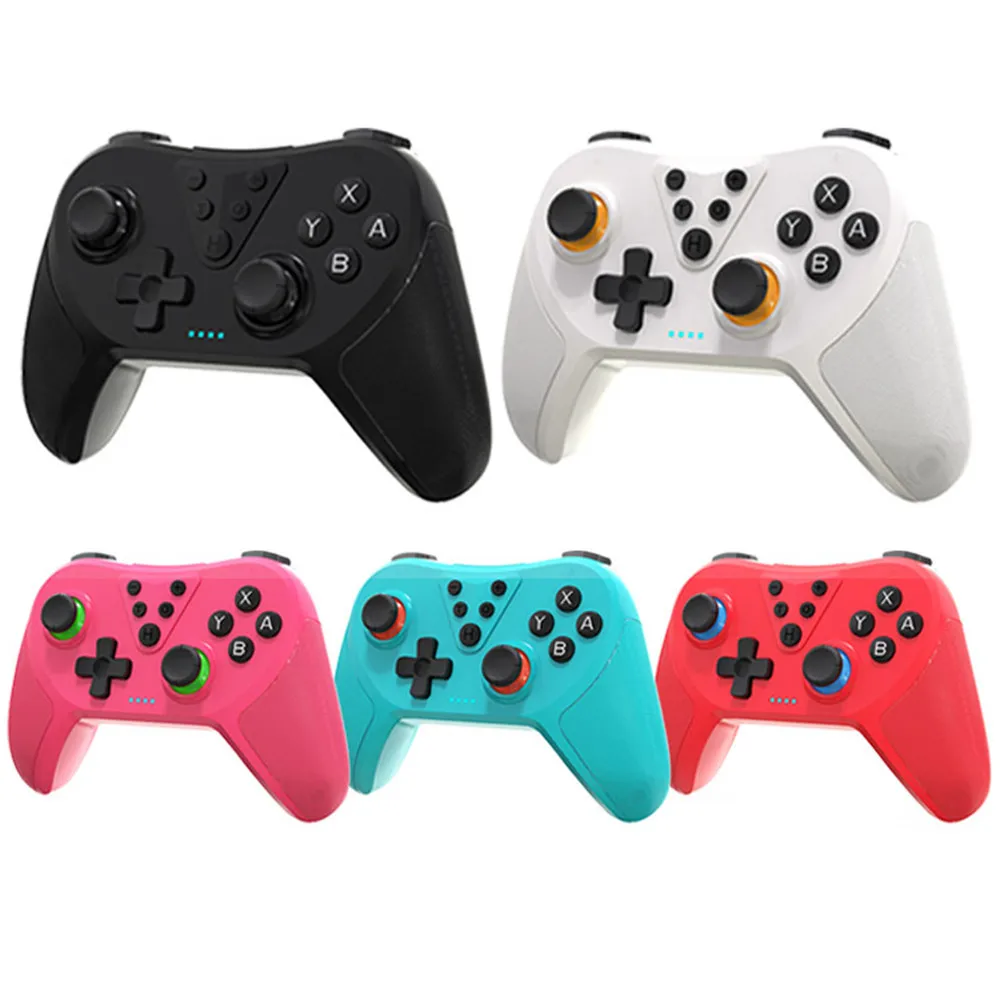T37 Wireless Gamepad For Switch/Lite/Oled Game Console Bluetooth Gamepad Handle Grip with wake-up Dual Motor Six Axis Vibration