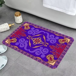 Mat Aladdin Lamp Same Flying Carpet Entrance Doormat Kitchen Absorbent Foot Mats Home Hallway Prayer Rug Children Room Carpets