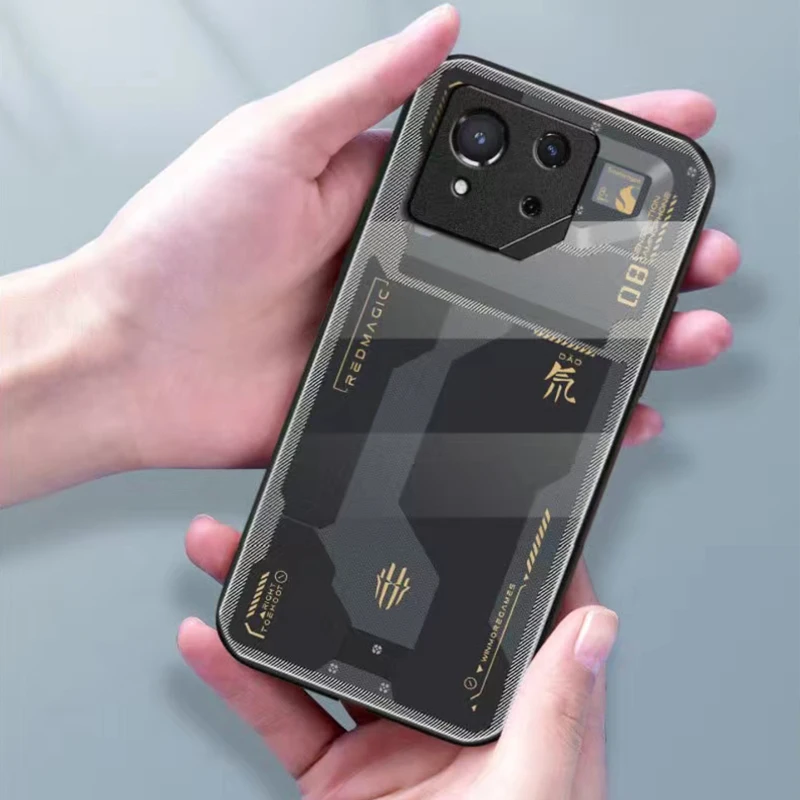 For Asus ROG 8 Case ROG8 Pro Full Protected Glass Phone Case For Asus ROG Phone 8 ShockProof Cover For ROG 8Pro Shell