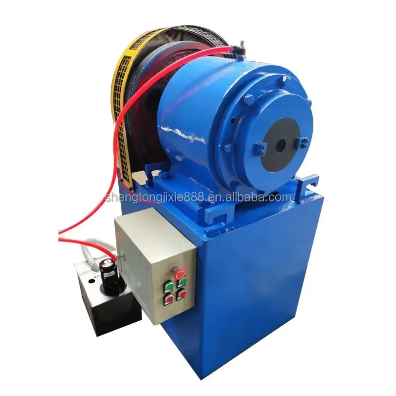 Stainless Steel Pipe Round Tube Shrinking Machine, Small Pipe End Forming Machine, Flaring Machine