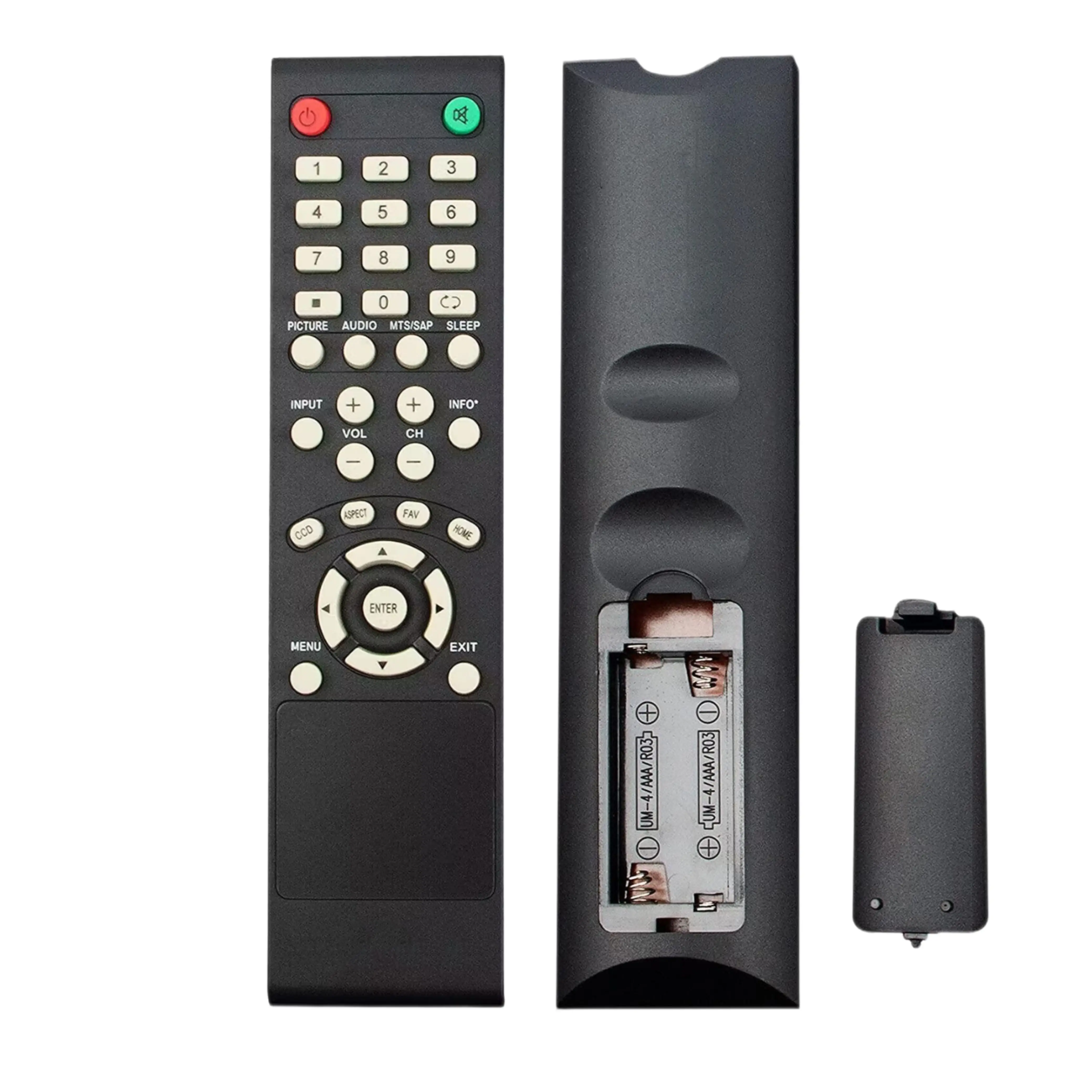 DX-RC5NA-15 Replaced Remote Fit For Dynex TV DX-19E310NA15  DX-50D510NA15 DX-16E220NA16 DX-24E310NA15 DX-32D310NA15 DX-40D510NA1