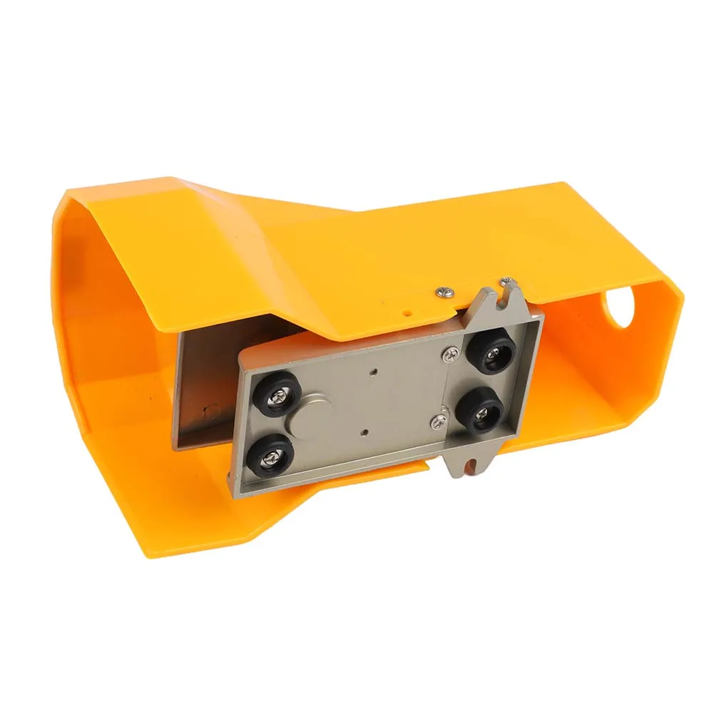 4F21008G Pneumatic Foot Valve 5 Way 2 Position Four Channel 1/4 NPTF Aluminum Alloy for Stable and Pneumatic Operation