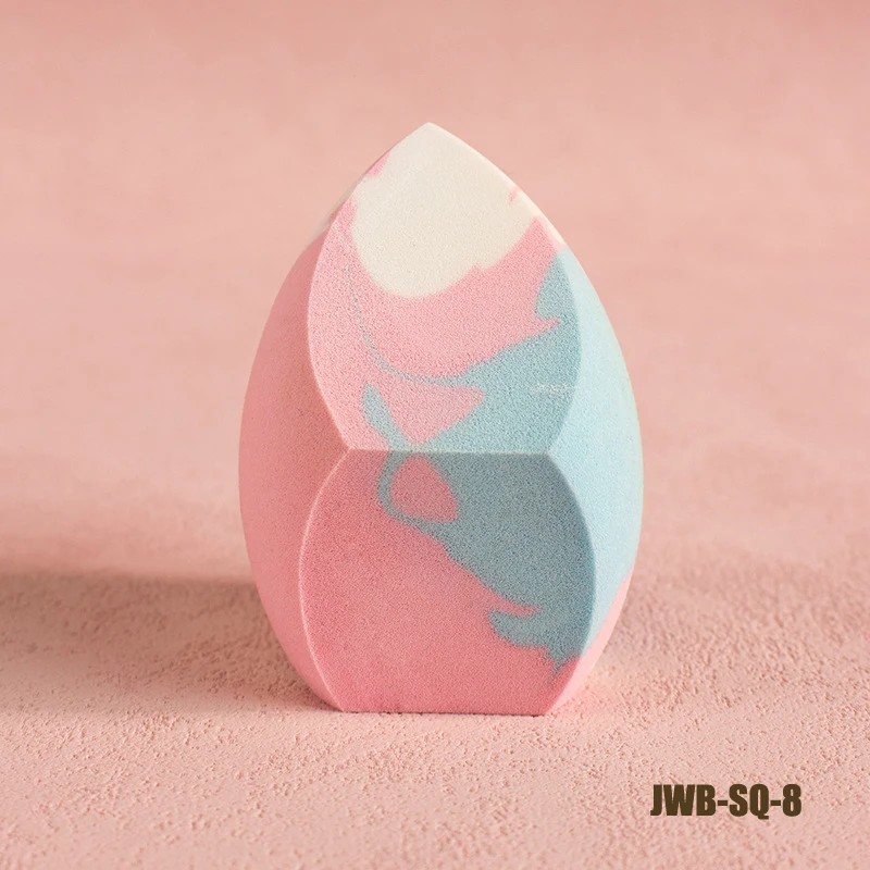 Esponja cosmética extra grande para mistura de base, uso seco e úmido, sem látex, super grande, esponja de maquiagem de beleza