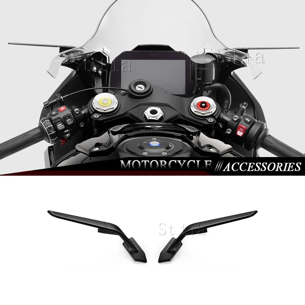

S1000RR Rearview Mirror For BMW S1000RR 2019-2025 2024 2023 2022 Stealth Sport Winglet Mirror Kits Adjustable Stealth Mirrors