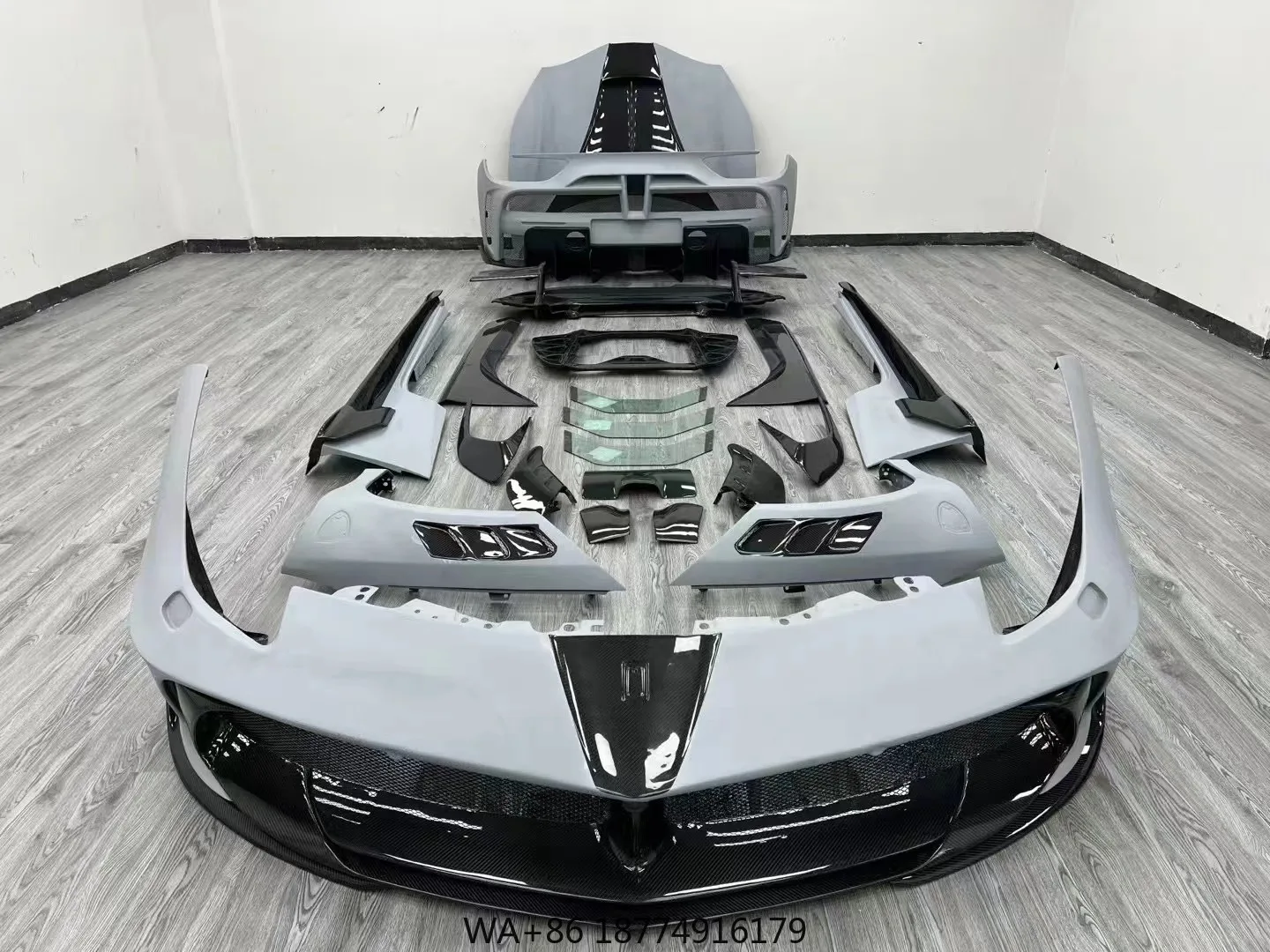 

MSY Style Aero Body Kit for 488 GTB/Spyder 2015-2020 - Carbon Fiber/FRP Material