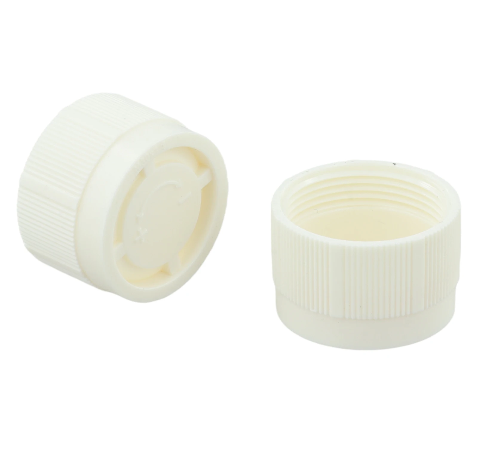 2PCS Heater Adjustment Cap M30X1.5 TRV White Plastic Decorative Cover 34mm Plastic Radiator Cap Home Improvement Heating Part