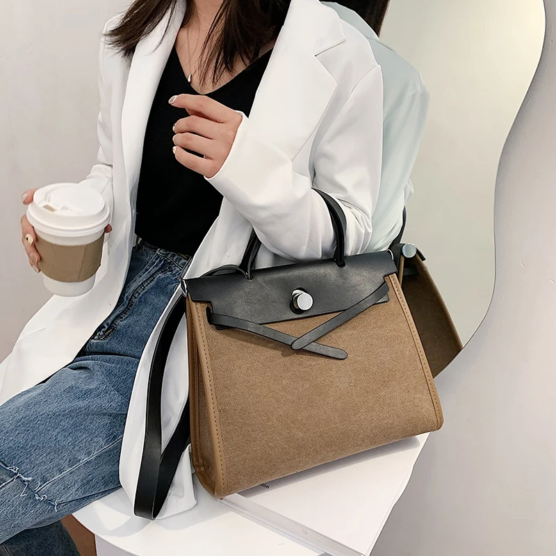 Fashion Canvas Women Handbags High Quality Ladies Small Shoulder Bag Designer Crossbody Bags for Women Casual Tote Messenger Bag