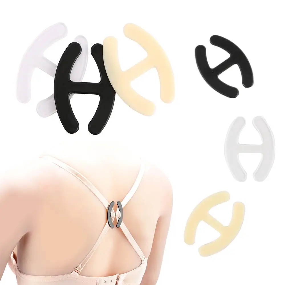 H-Shaped Webbing Bra Buckles para Mulheres, Fivela em Forma de Sombra, Clip Strap Holders, Acessórios para Festa, 10 Pcs