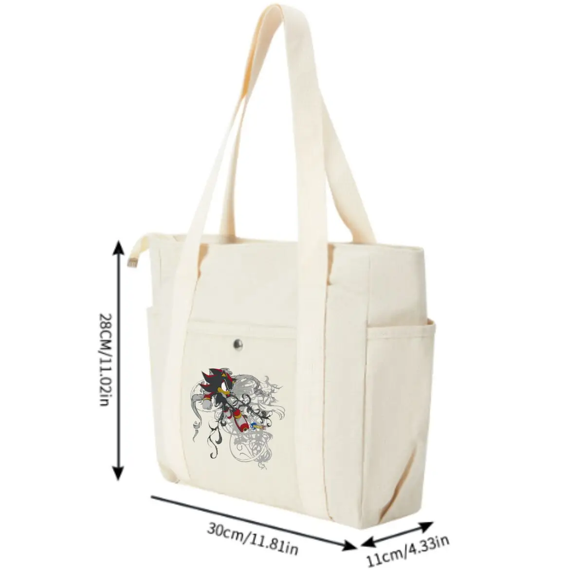 Shadow the Hedgehog Art Portable New Hand-held Tote Bag