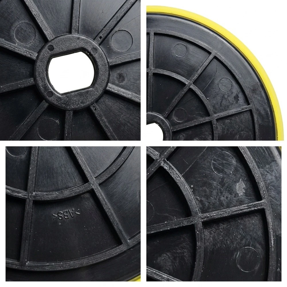 5 Inch Polishing Backing Pads 2 Pack for Cordless Buffers Compatible with Standard Shaft Mounts EVA Foam Material