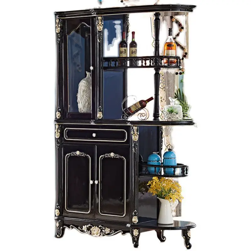 Entrance living room screen partition foyer decorative wine cabinet shoe cabinet integrated, simple