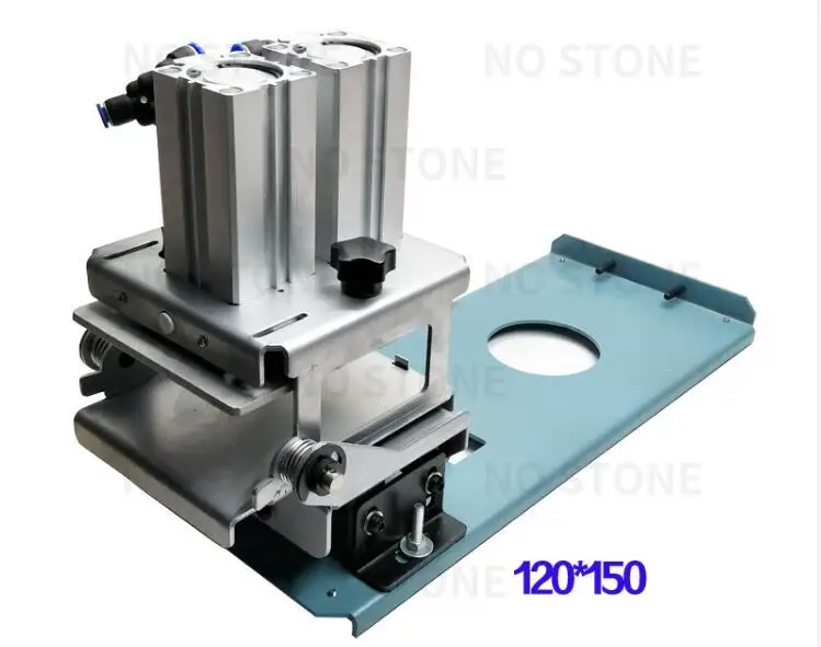 Clamp Unit Big Size 120x150mm Jewelry Vacuum Wax Injector Double Clamp Wax Injection Machine