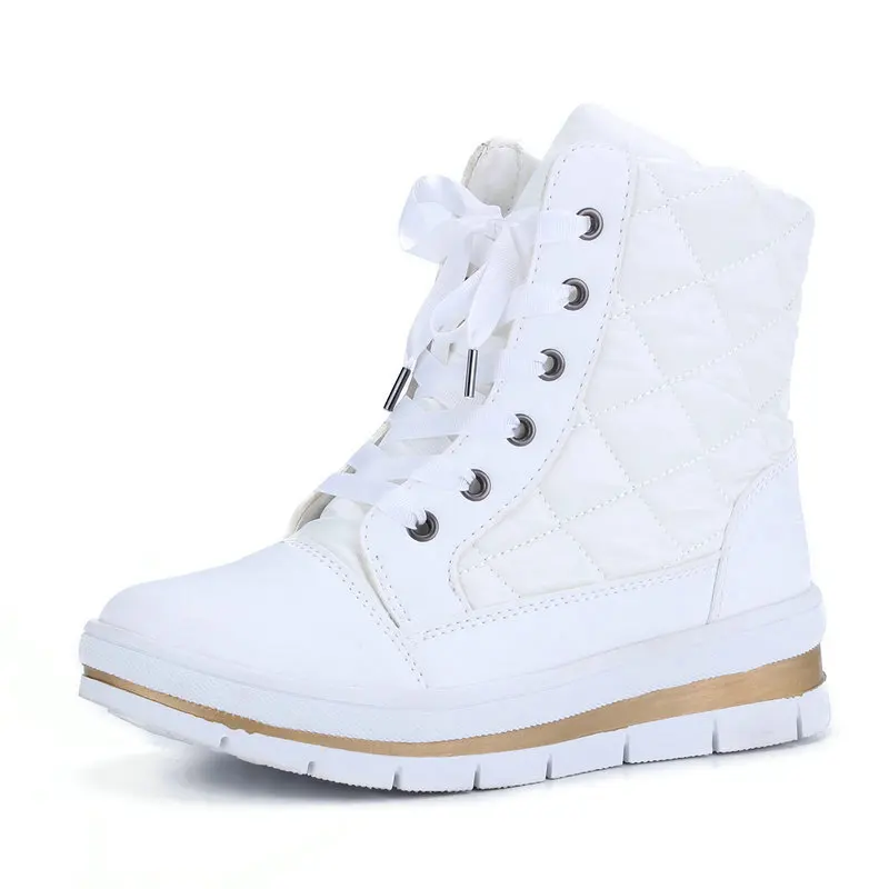 

Winter Women Boots Simplicity Keep Warm Snow Women's Boots Fleece Warm Lining Women's Shoes No-slip Outsole Female Short Boots