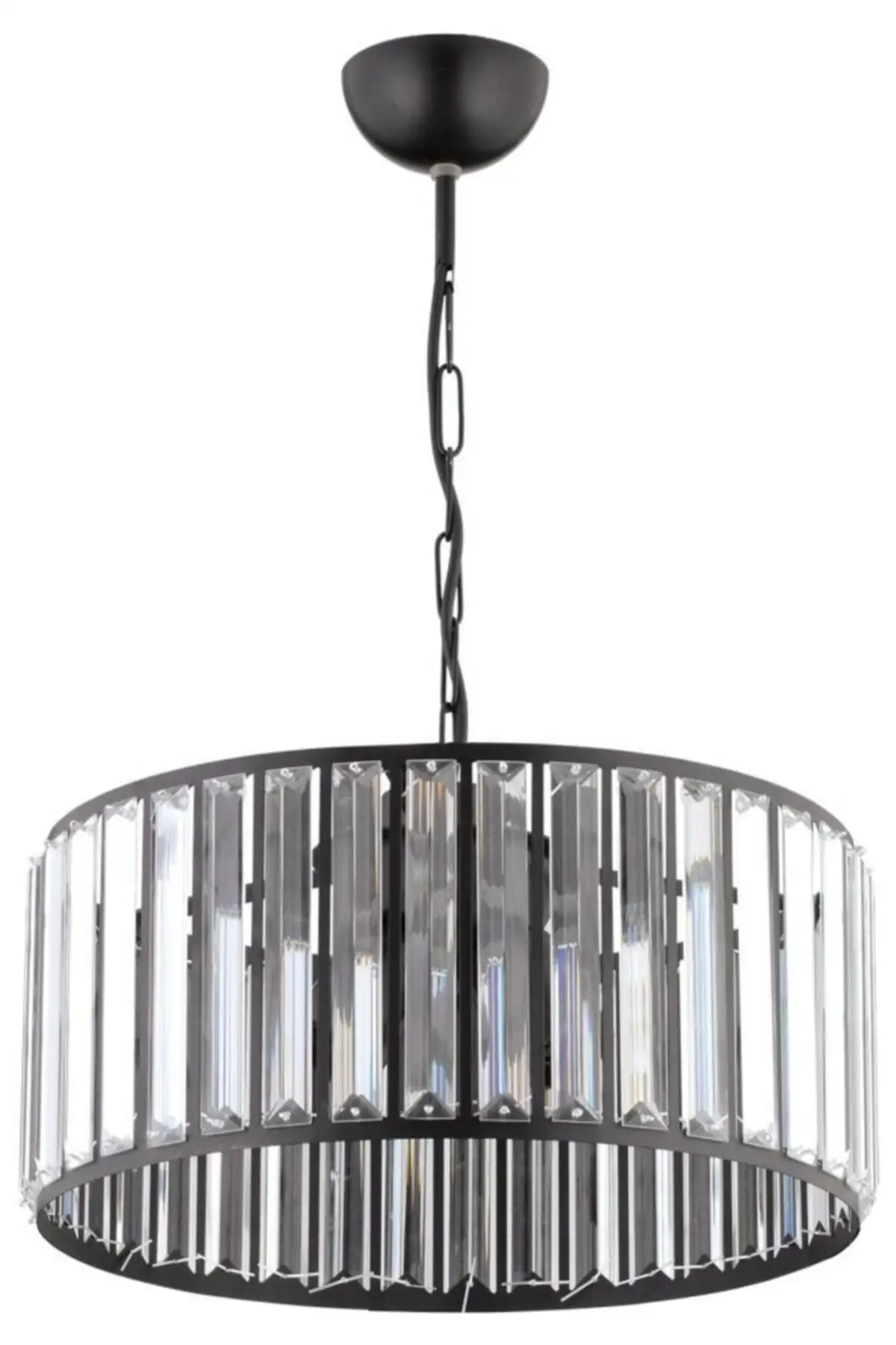 

DOLBOVI luxury diamond 40 Cm black stone chandelier