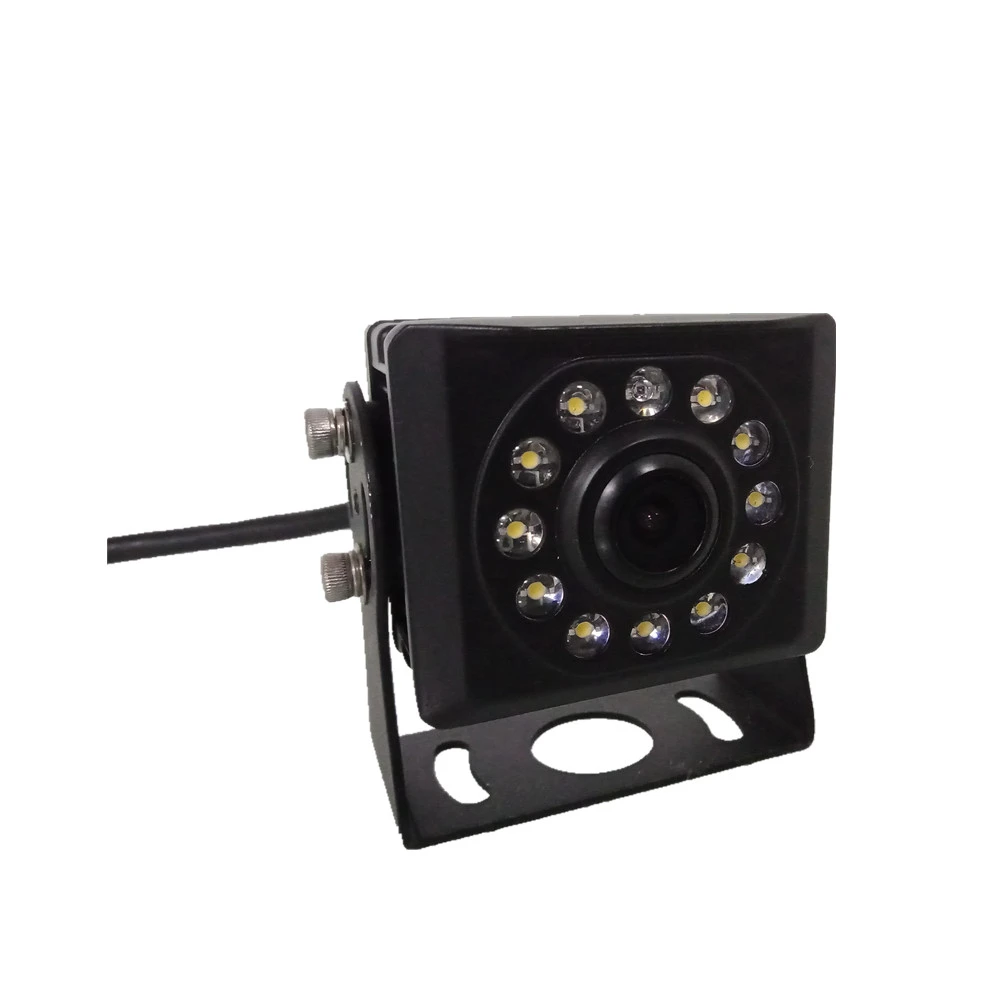 Square car camera IP68 waterproof truck reversing image monitoring camera