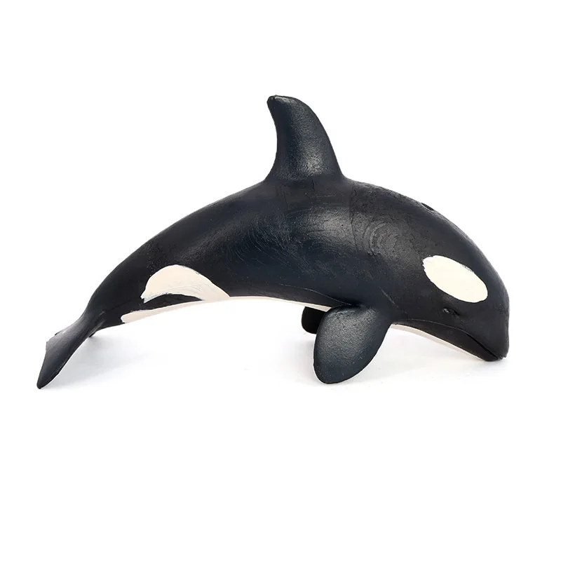 Simulated marine animal model Seabed Nemo children's cognitive scene ornament marine creature toy little killer whale